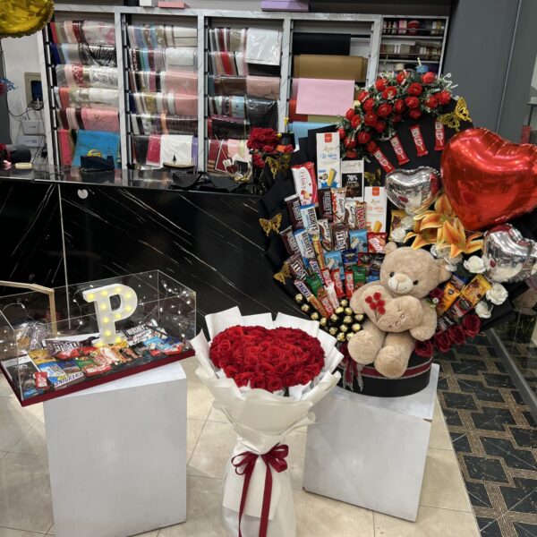 Initial Surprise  Bouquet