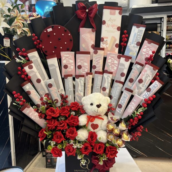 Anniversary Bliss Hamper Bouquet