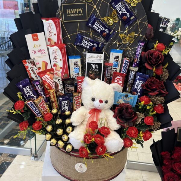 Anniversary Bliss Hamper Bouquet
