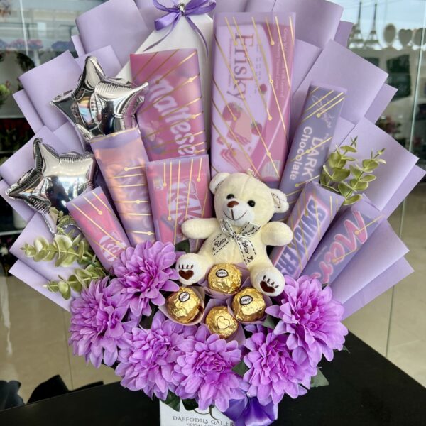 Chocolate & Flower Bouquet