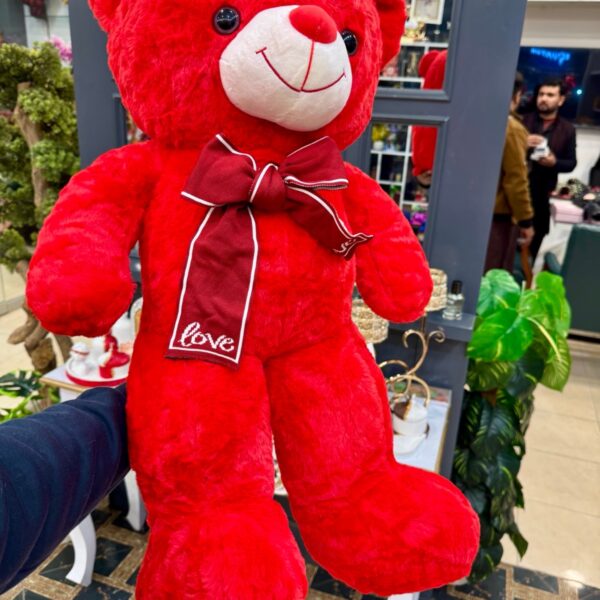 Radiant Red "Love" Teddy Bear